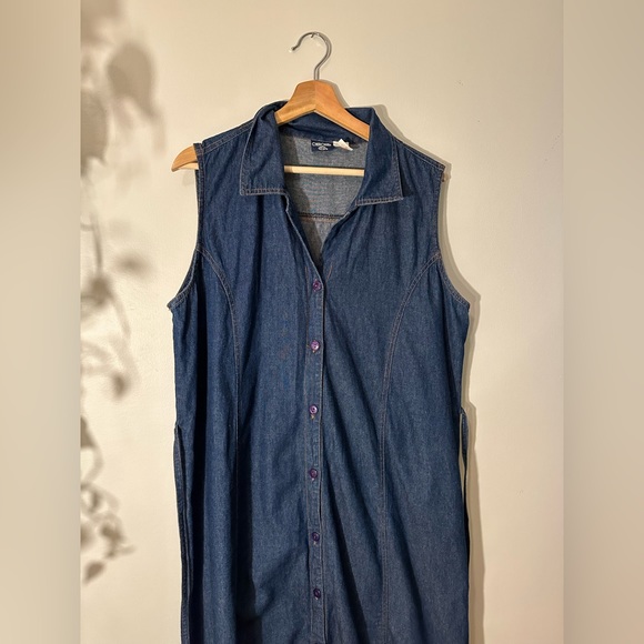 100% Cotton Denim dress - Picture 2 of 4